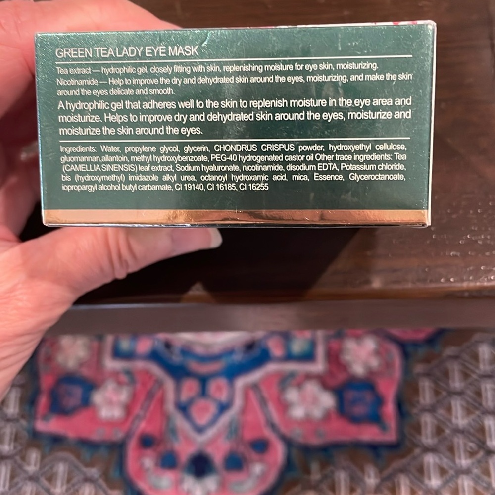BUYFAN Green Tea Eye Mask NIB - Picture 3 of 6